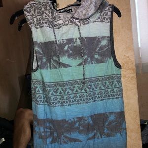 Tank top hoodie